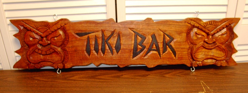 Tiki Bar Sign 2