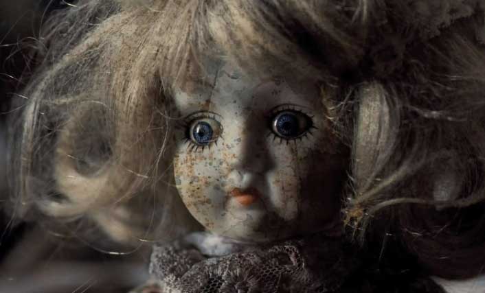 Nothing like a spooky doll to get your horror movie going.